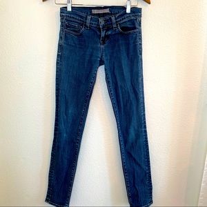 J Brand blue skinny blue jeans size 24